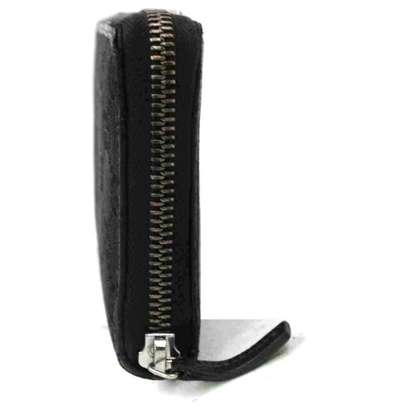 Auth Gucci Zippy Wallet Black Canvas #7106G90 - Picture 8 of 14